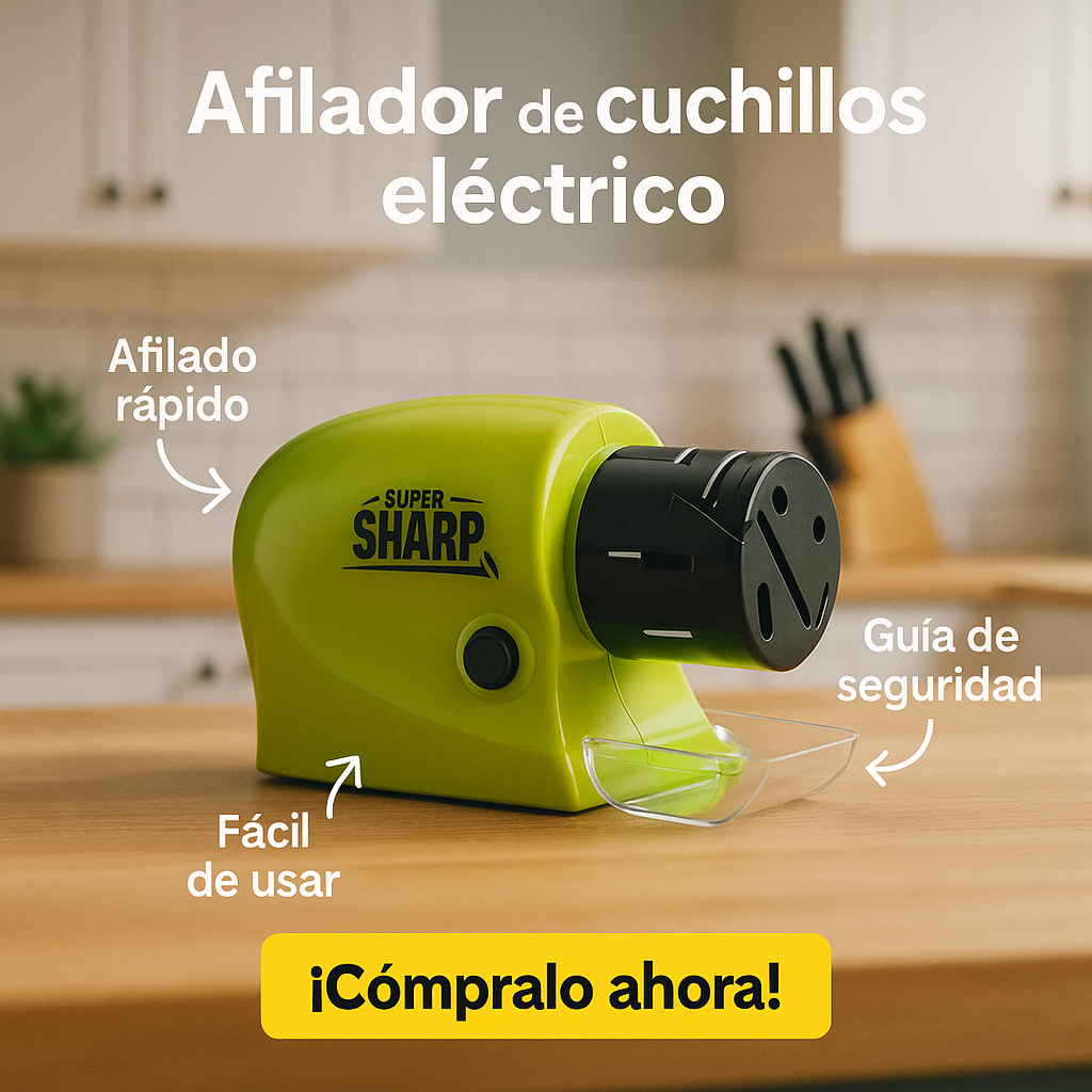 Afilador De Cuchillos Eléctrico Swifty Sharp